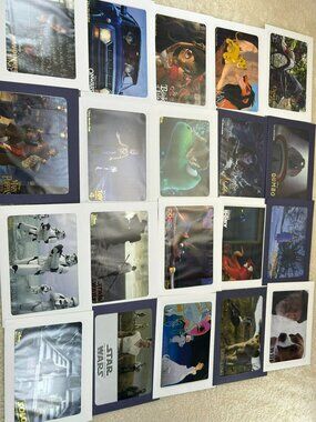 Disney Movie Club Collectible Postcard Set - Various Titles Colorful Artwork Pre